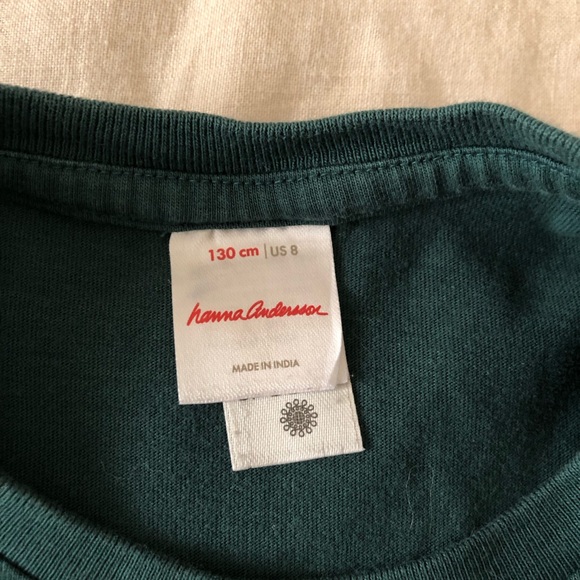 Hanna Andersson l/s tee with peplum - Picture 3 of 3